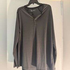 Men's Gray threadborne under armor long sleeve
